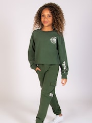 Verde claro - Pantalones de chándal estilo cargo de Pineapple - Imagen 3 de 5