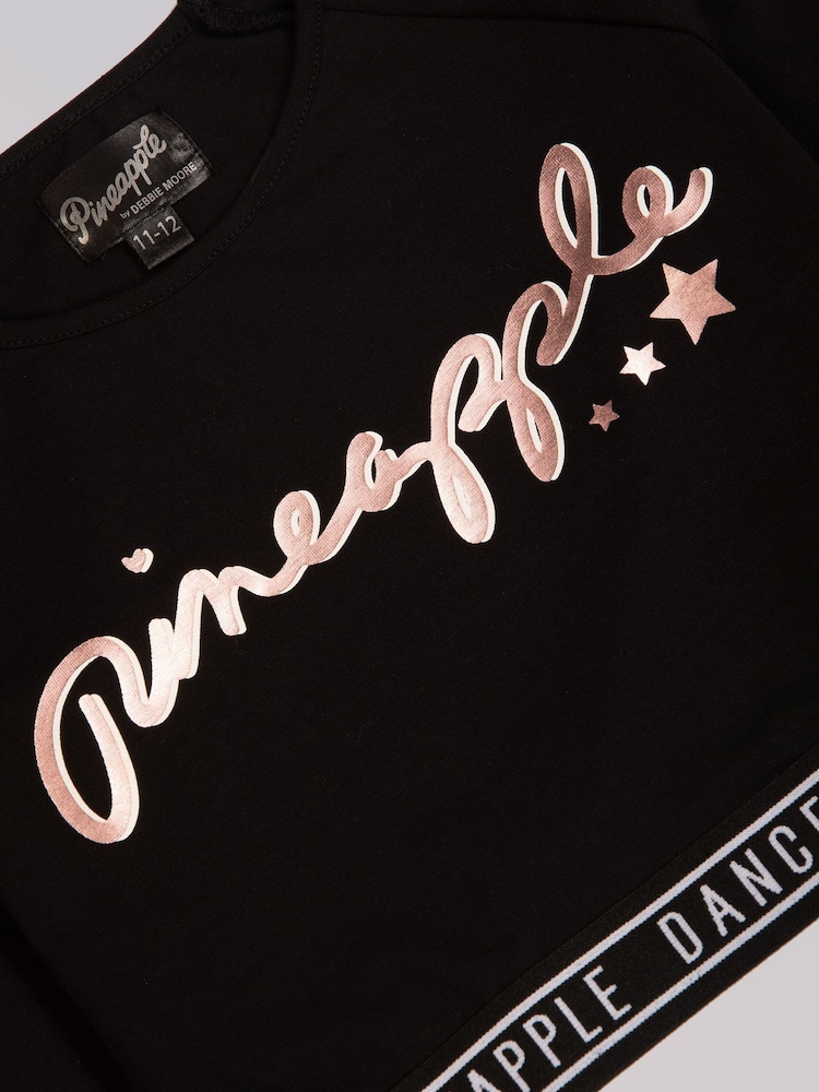 Logo Girls Long Sleeve Crop Top - Imagen 6 de 6