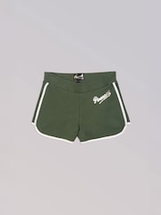 Pineapple Light Green Sporty 100% Cotton Shorts - Image 5 of 5