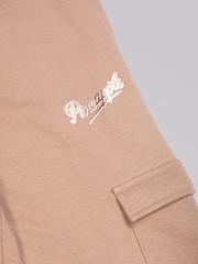 Pineapple Brown Cargo Joggers - Image 5 of 6