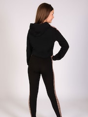 Pineapple Black Dance Girls Crop Hoodie - Image 4 of 6