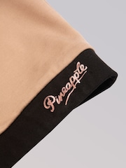 Pineapple Brown Womens Strappy Midi Crop Bra Top - Image 6 of 6