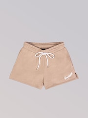 Pineapple Brown Womens Retro Sweat Shorts - Image 6 of 6