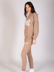 Pineapple Light Brown Skinny Zip Joggers - Image 3 of 7