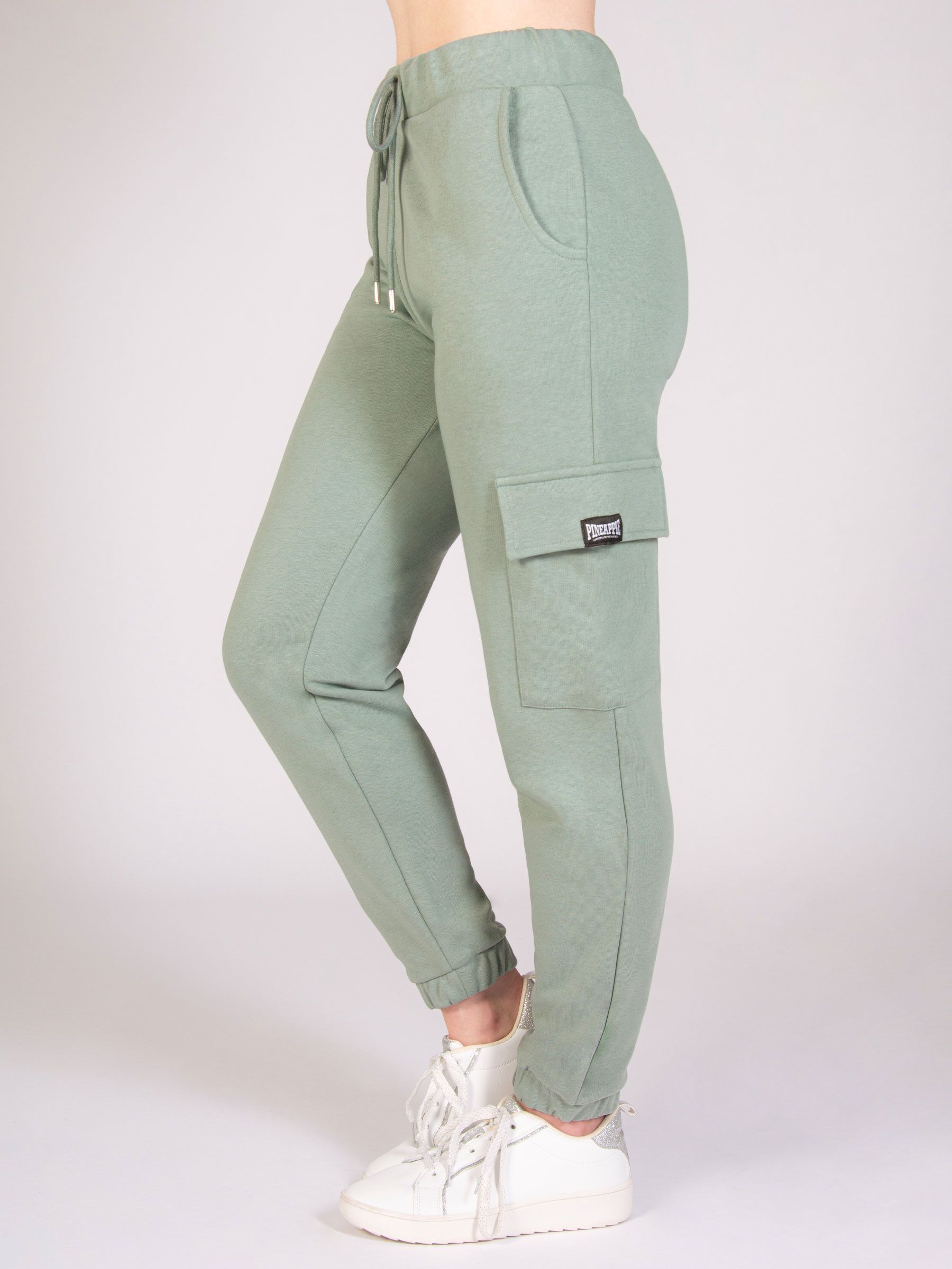 Buy Pineapple Green Dark Womens Cargo Joggers from the Next UK online shop