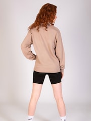 Pineapple Black High Waist Womens Shorts - Image 2 of 6