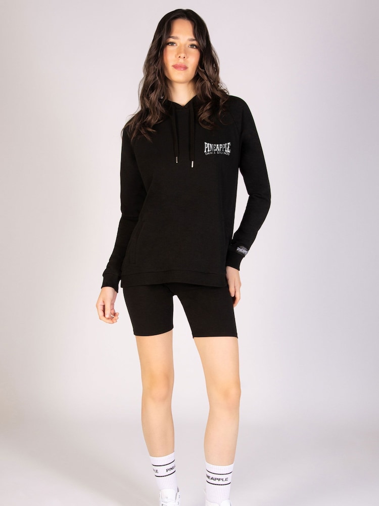 Pineapple Black Badge Womens Hoodie - Image 2 of 5