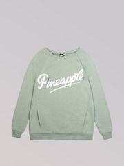 Pineapple Green Womens Oversized Monster Sweatshirt - Image 6 of 6