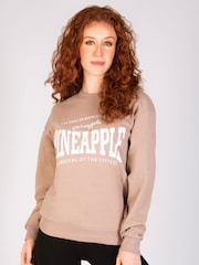 Pineapple Brown Logo Womens Sweatshirt - Image 1 of 7
