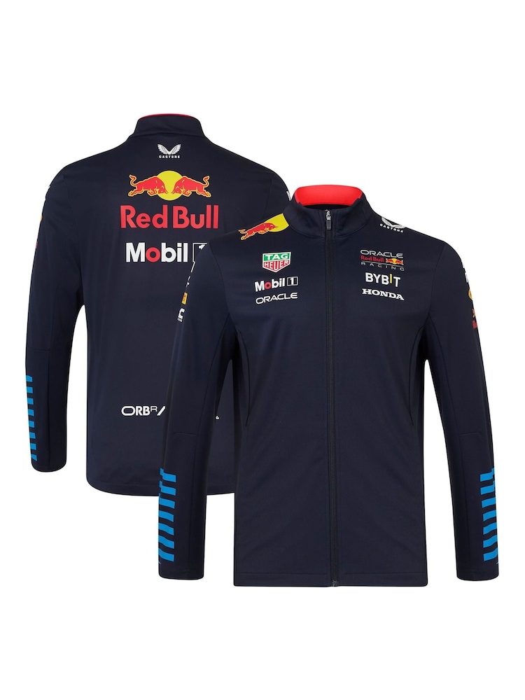 Fanatics Unisex Blue F1 Red Bull Racing 2024 Team Softshell Jacket - Image 1 of 3