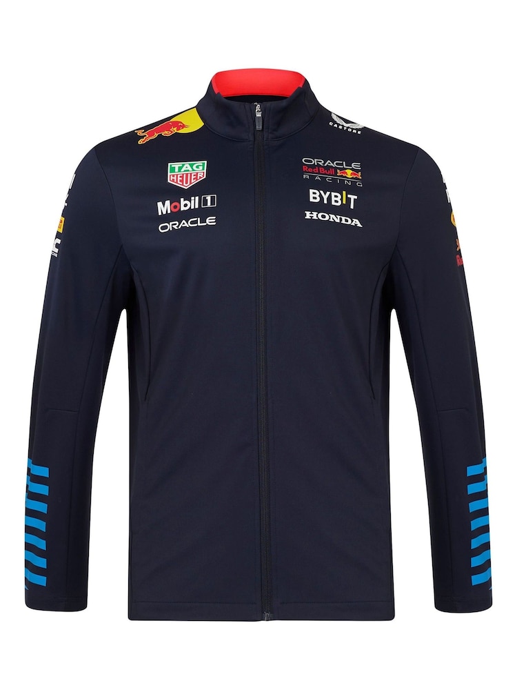 Fanatics Unisex Blue F1 Red Bull Racing 2024 Team Softshell Jacket - Image 3 of 3