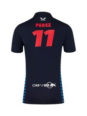 Fanatics F1 Red Bull Racing 2024 Sergio Perez Team Blue Polo Shirt - Image 3 of 3