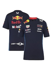 Fanatics Kids F1 Red Bull Racing 2024 Team Set Up Blue T-Shirt - Image 1 of 3