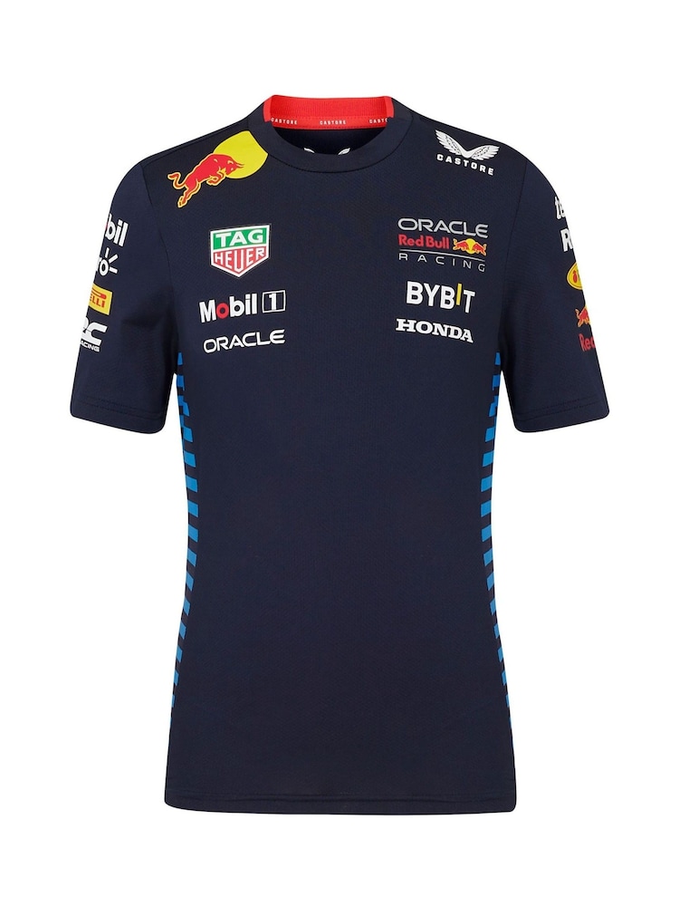 Fanatics Kids F1 Red Bull Racing 2024 Team Set Up Blue T-Shirt - Image 2 of 3