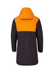 Fanatics Grey F1 McLaren 2024 Team Longline Padded Jacket - Image 3 of 3