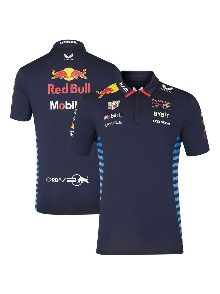Fanatics Blue F1 Red Bull Racing 2024 Team Polo Shirt - Image 1 of 3