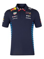 Fanatics Blue F1 Red Bull Racing 2024 Team Polo Shirt - Image 2 of 3