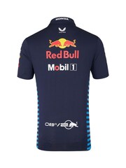 Fanatics Blue F1 Red Bull Racing 2024 Team Polo Shirt - Image 3 of 3