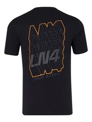 Fanatics Unisex F1 McLaren Lando Norris Driver 100% Cotton Black T-Shirt - Image 3 of 3