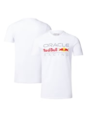 Fanatics Large 100% Cotton Unisex F1 Red Bull Racing Logo White T-Shirt - Image 1 of 3