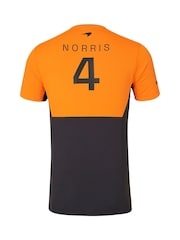 Fanatics Grey F1 McLaren 2024 Team Lando Norris Driver Set Up T-Shirt - Image 3 of 3