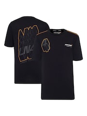 Fanatics Kids 100% Cotton F1 McLaren Lando Norris Driver Black T-Shirt - Image 1 of 3