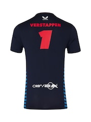 Fanatics Blue F1 Red Bull Racing 2024 Team Max Verstappen Driver T-Shirt - Image 3 of 3