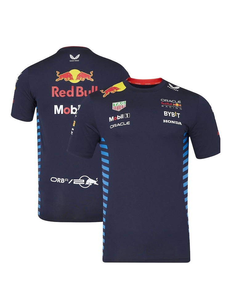 Fanatics Blue F1 Red Bull Racing 2024 Team Set Up T-Shirt - Image 1 of 3