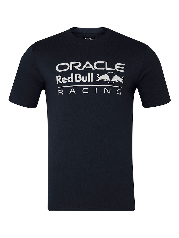 Fanatics Unisex Blue F1 Bull Racing Logo 100% Cotton T-Shirt - Image 2 of 3
