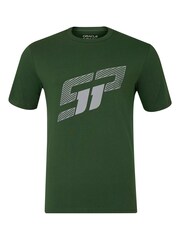 Fanatics Unisex Green 100% Cotton F1 Red Bull Racing Sergio Perez Checo Reflective T-Shirt - Image 2 of 3