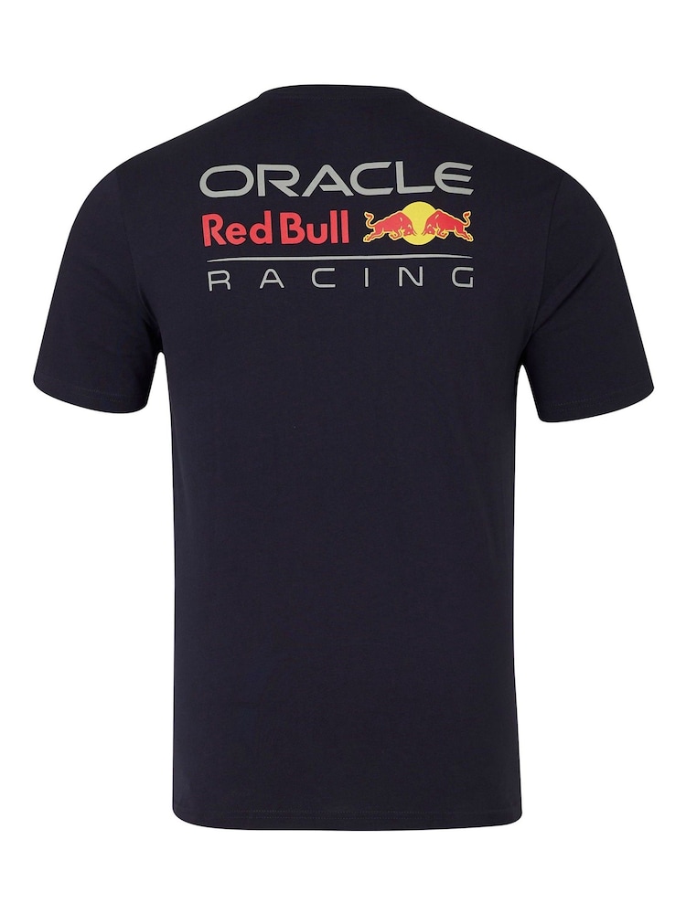 Fanatics Blue 100% Cotton F1 Bull Racing Sergio Perez Checo Race Car T-Shirt - Image 3 of 3 Fanatics Blue 100% Cotton F1 Bull Racing Sergio Perez Checo Race Car T-Shirt - Image 3 of 3