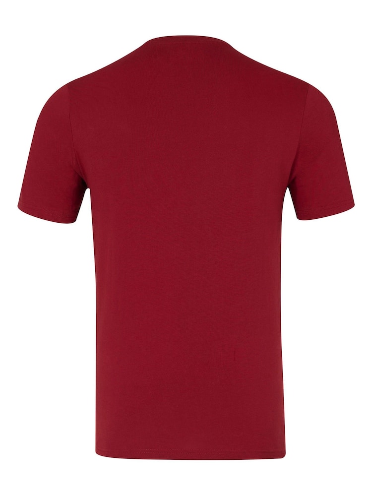 Fanatics Red 100% Cotton F1 Bull Racing Logo T-Shirt - Image 2 of 3