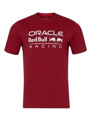Fanatics Red 100% Cotton F1 Bull Racing Logo T-Shirt - Image 3 of 3