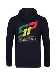 Fanatics Blue F1 Bull Racing Sergio Perez Race Car Full Zip Hoodie - Image 3 of 3
