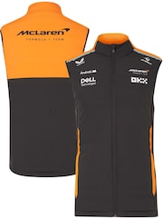 Fanatics Unisex Grey F1 McLaren 2024 Team Hybrid Gilet - Image 1 of 3