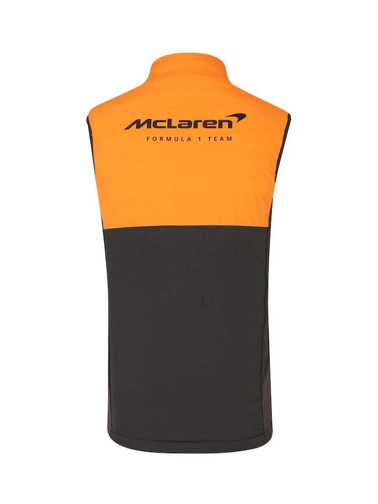 Fanatics Unisex Grey F1 McLaren 2024 Team Hybrid Gilet - Image 2 of 3