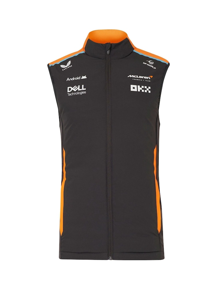 Fanatics Unisex Grey F1 McLaren 2024 Team Hybrid Gilet - Image 3 of 3