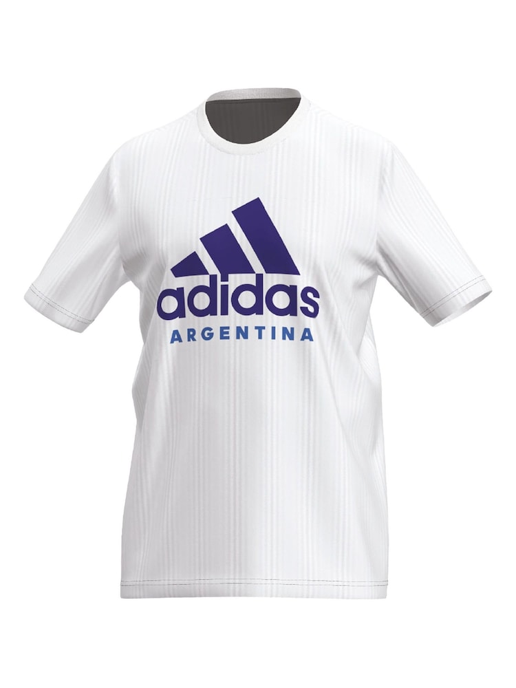 adidas 100% Baumwolle Argentinien DNA T-Shirt mit Grafik - Bild 1 von 1
