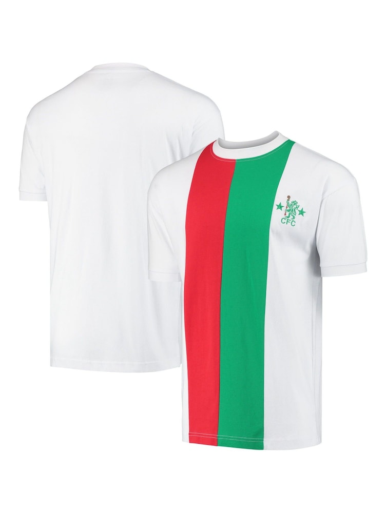 Fanatics 100% Cotton Chelsea Retro 74 Third White T-Shirt - Image 1 of 3