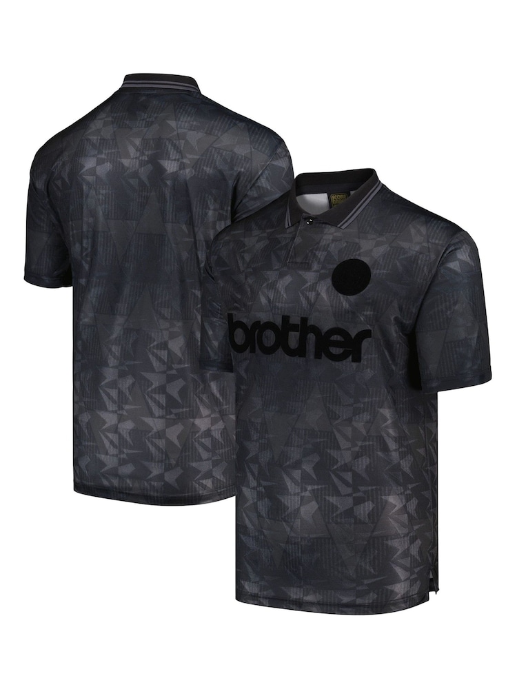 Fanatics Manchester City 1990 Blackout Black Shirt - Image 1 of 3 Fanatics Manchester City 1990 Blackout Black Shirt - Image 1 of 3