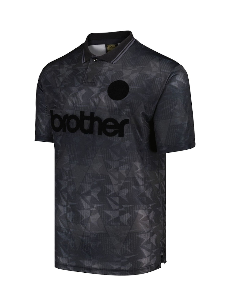 Fanatics Manchester City 1990 Blackout Black Shirt - Image 2 of 3 Fanatics Manchester City 1990 Blackout Black Shirt - Image 2 of 3