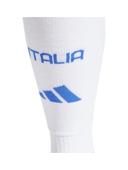 adidas White Italy Away 2024 Socks - Image 3 of 3