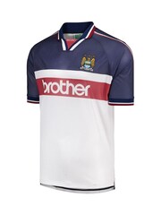 Fanatics Manchester City 1998 Away White Shirt - Image 3 of 3