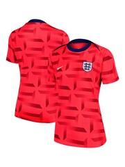 Nike Red Womens England Pre Match Top - Image 1 of 3