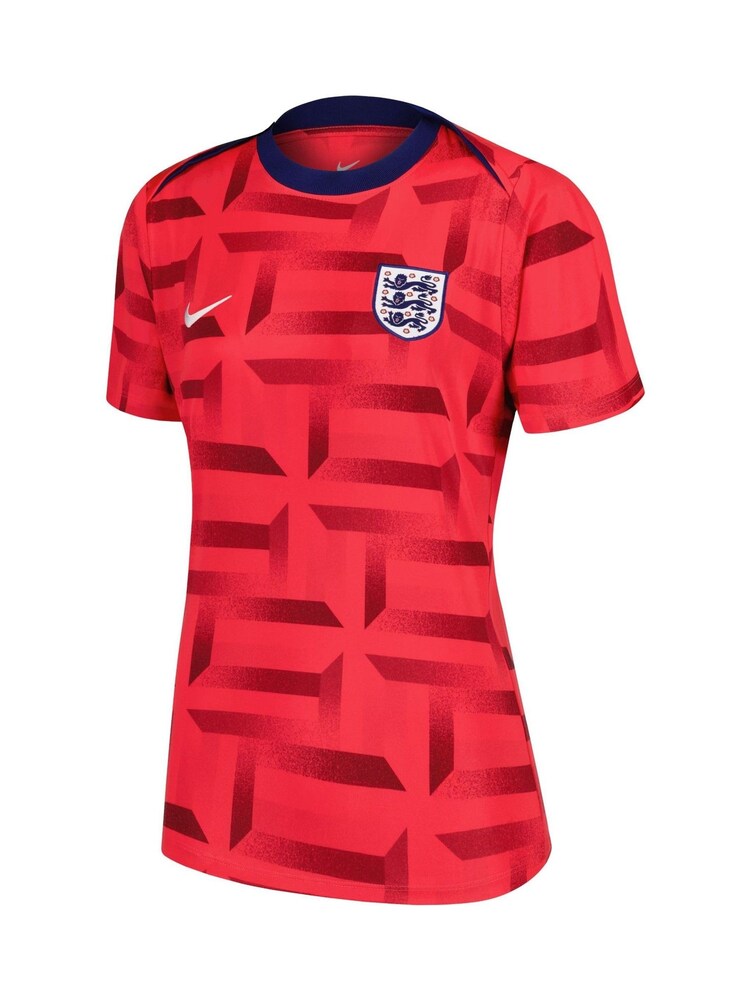 Nike Red Womens England Pre Match Top - Image 2 of 3