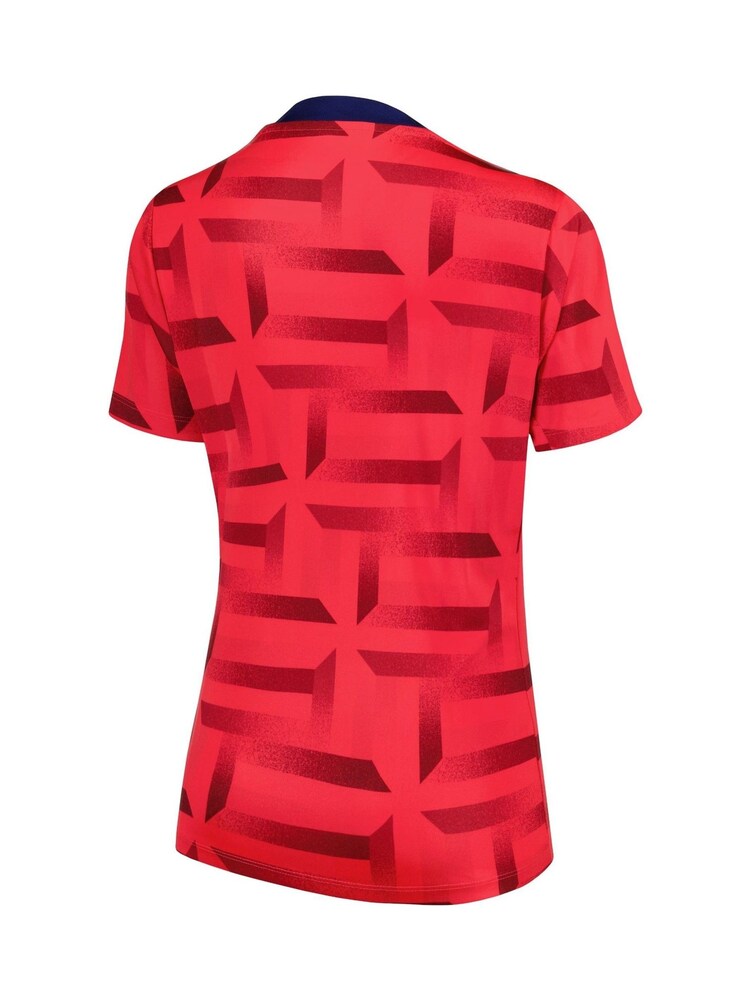 Nike Red Womens England Pre Match Top - Image 3 of 3