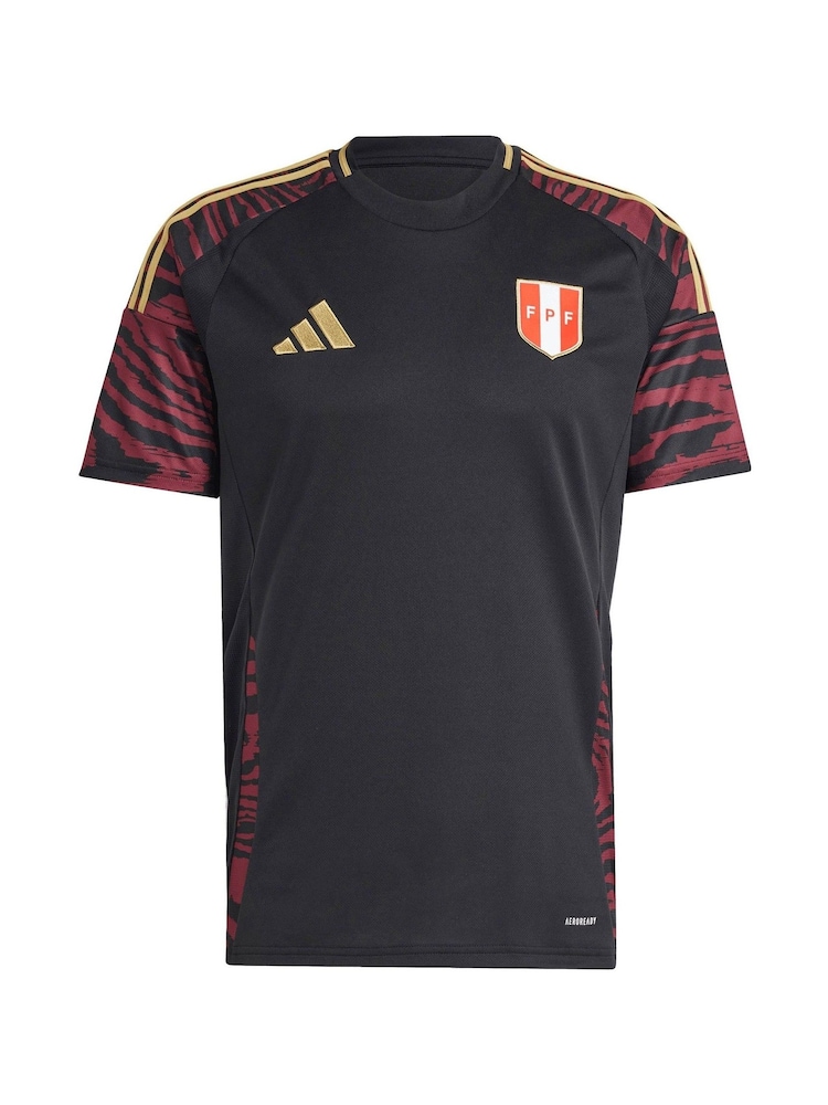 adidas Black Peru Away Shirt 2024 - Image 2 of 3