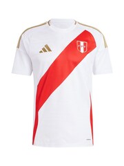 adidas White Peru Home Shirt 2024 - Image 2 of 3