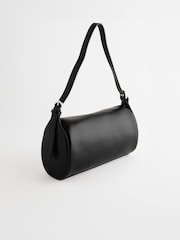 Black Barrel Chain Shoulder Bag - Image 6 of 8