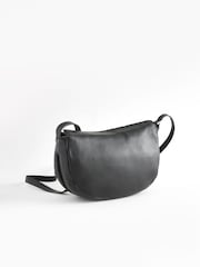 Black Leather Sling Bag - Image 2 of 5